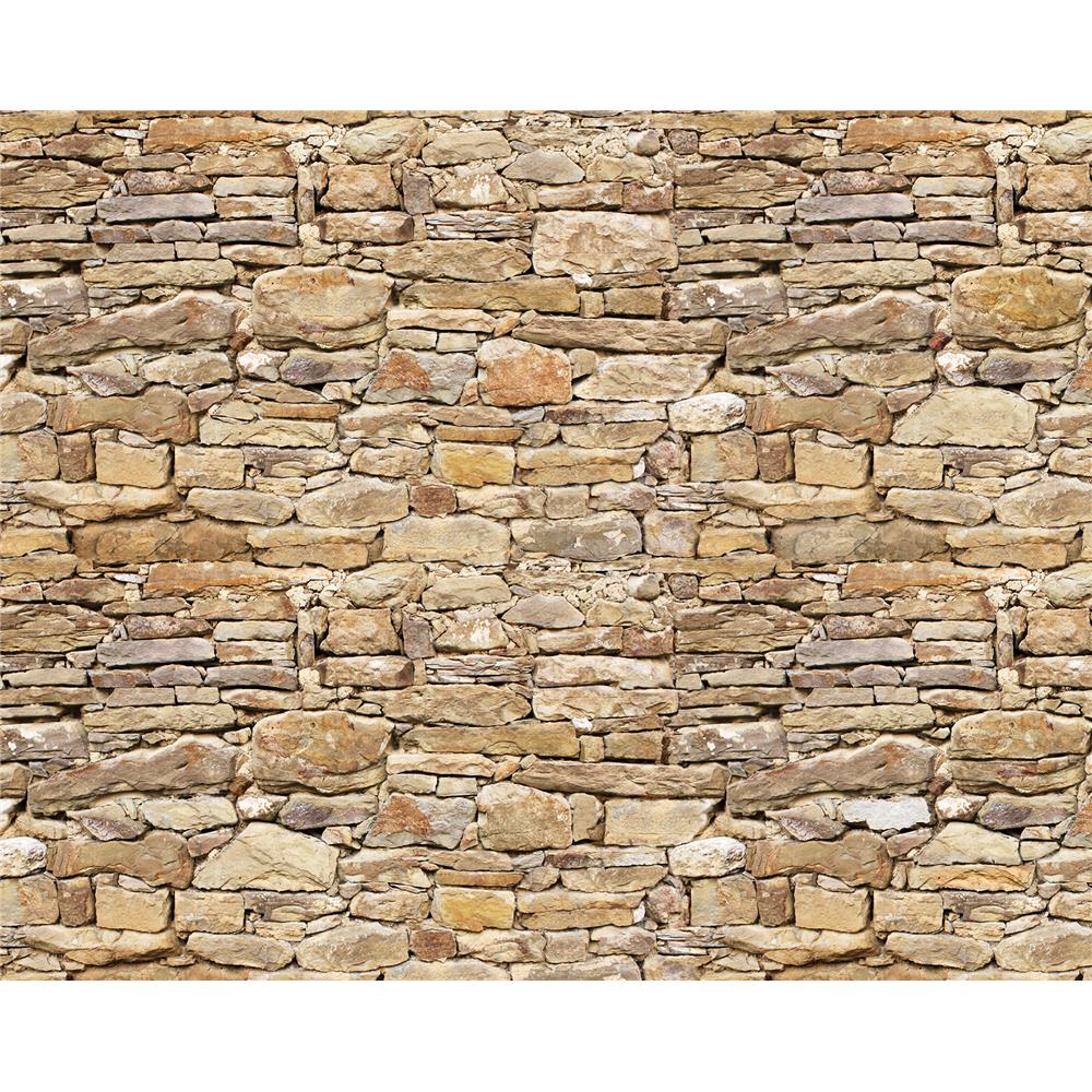 ohpopsi by Brewster WALS0037 Digital Murals Stone Wall Mural