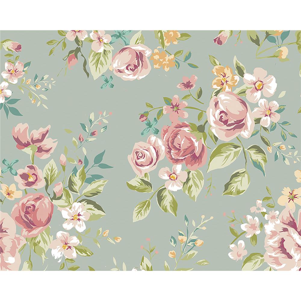 ohpopsi by Brewster WALS0356 Flowery Wall Mural