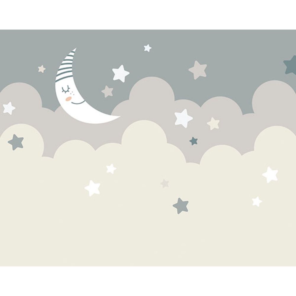 ohpopsi by Brewster WALS0448 Nighttime Children’s Sky Wall Mural