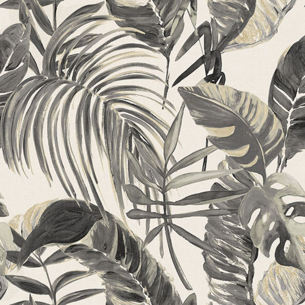 Ohpopsi by Brewster WLD53102W Grover Stone Palmera Wallpaper
