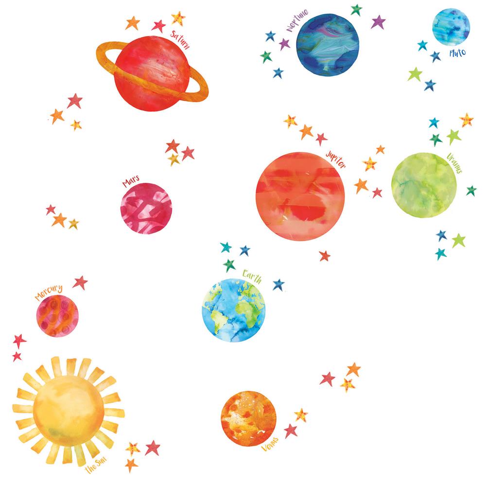 WallPops by Brewster WPK2582 Our Galaxy Wall Art Kit
