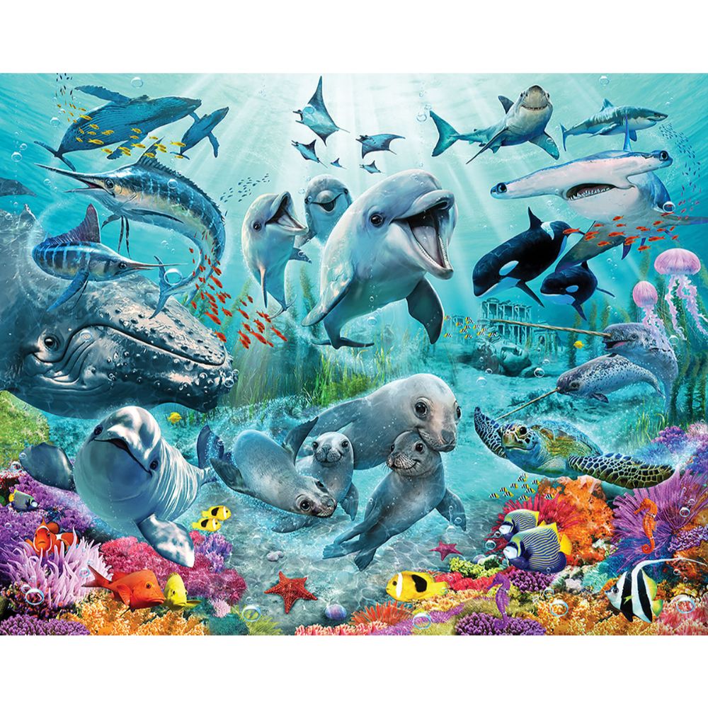 Walltastic by Brewster WT46498 Under The Sea Wall Mural