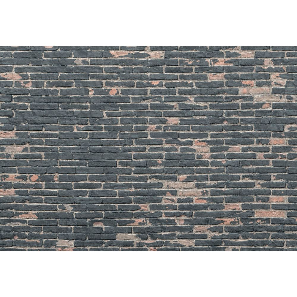 Red Komar 8-882 Brooklyn Brick Wall Mural 