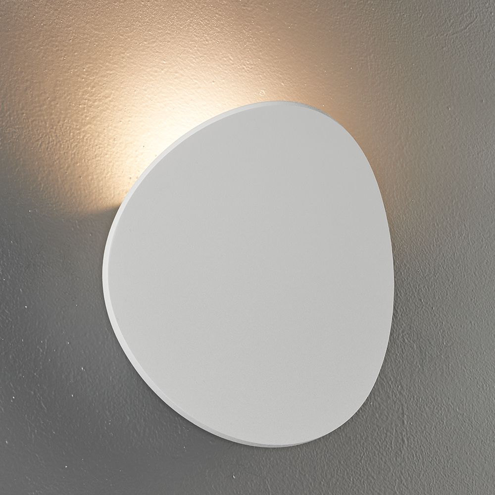 Bruck Lighting WALL/LUN/30K/WH Lunaro - Wall Sconce - LED - Textured White Finish