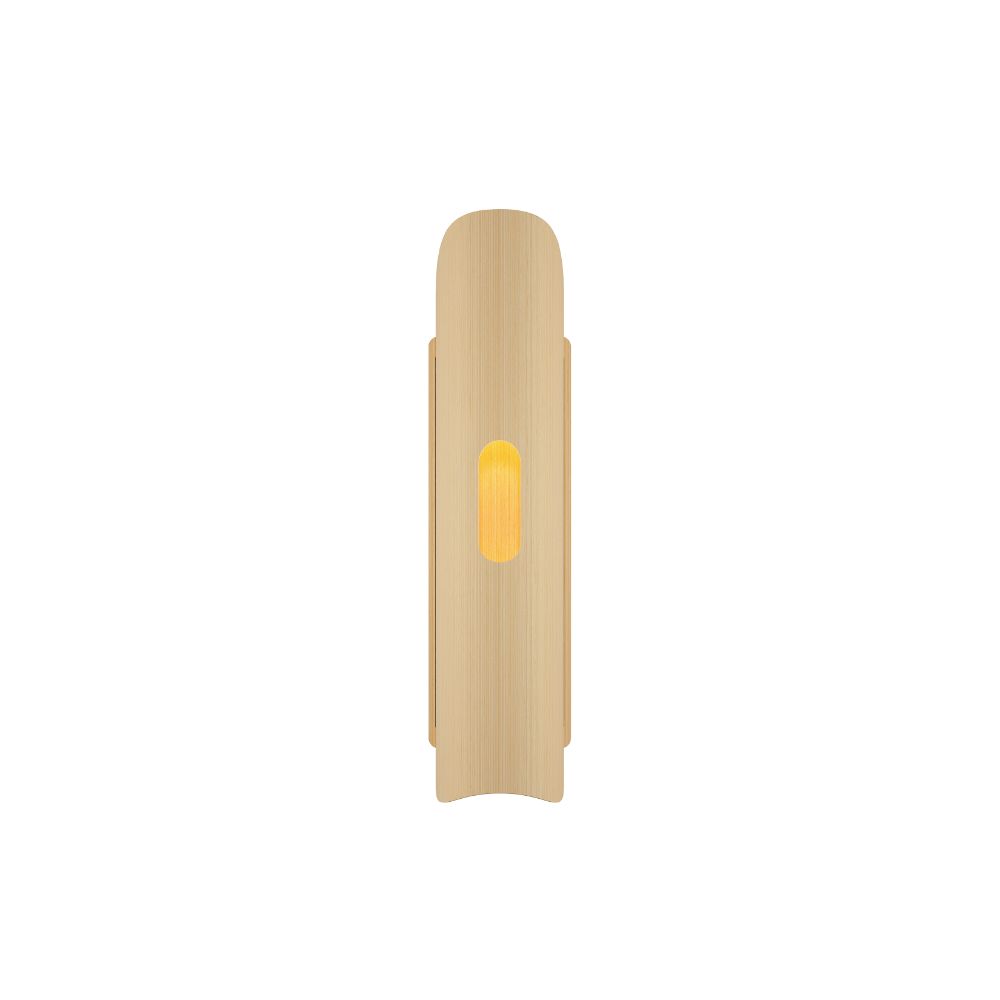 Bruck Lighting WEP/LUP/60/LE26/W/ASH/ASH Lupe Wall Sconce WEP Light Collection - Ash
