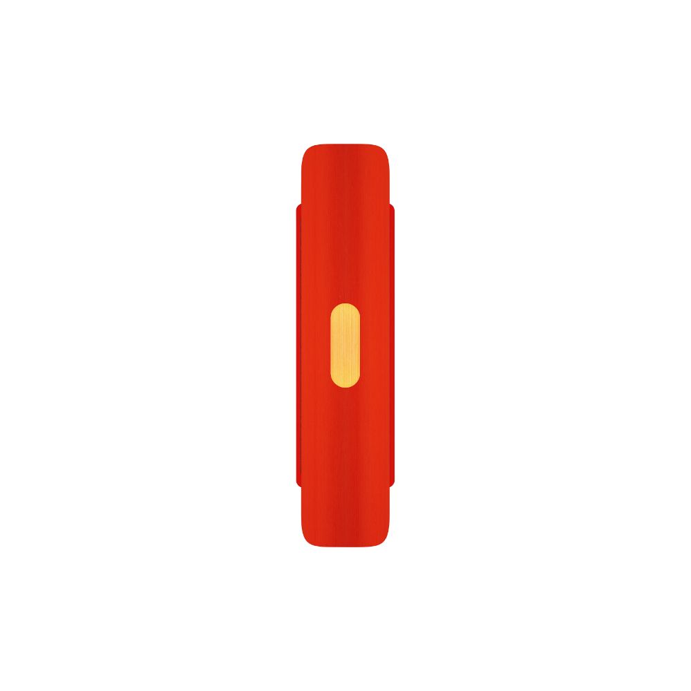 Bruck Lighting WEP/LUP/60/LE26/W/RED/ASH Lupe Wall Sconce - Red
