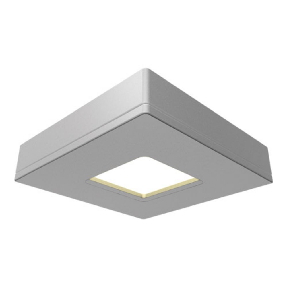 CSL Lighting ELP-2000SM-0 Rascal Square LED Pucklight in Silver Metallic