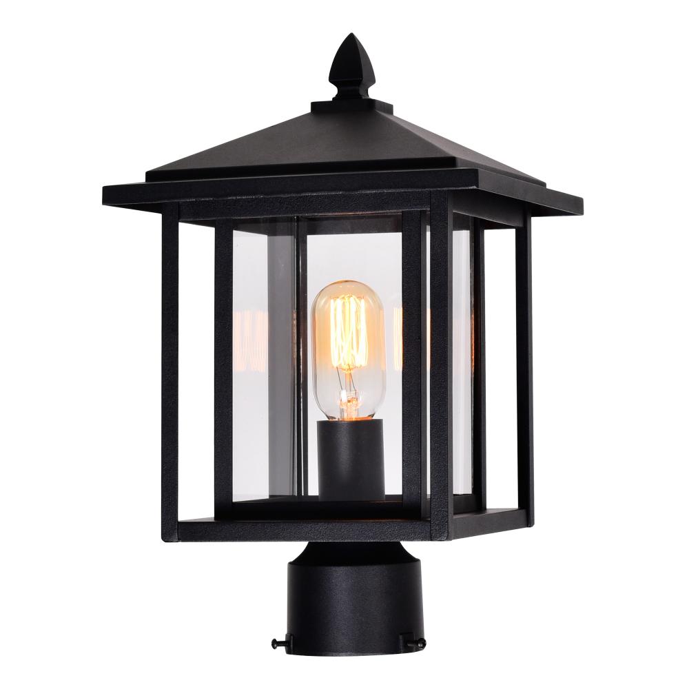 CWI Lighting 0417PT9-1-101 Crawford 1 Light Black Outdoor Lantern Head