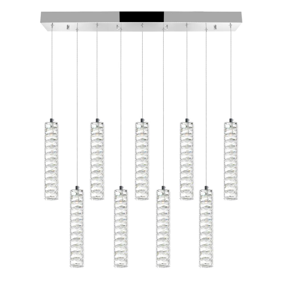 CWI Lighting 1046P32-9-601-RC Celina LED Chandelier with Chrome Finish