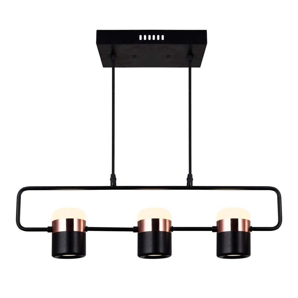 CWI Lighting 1147P26-3-101 Moxie LED Pool Table Light with Black Finish