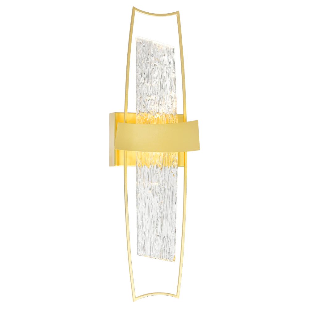 CWI Lighting 1246W8-602 Guadiana Integrated LED Satin Gold Wall Light