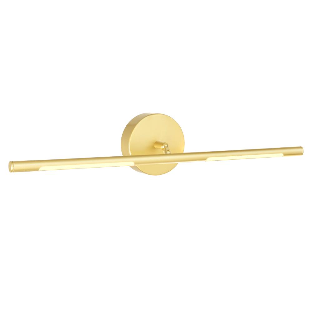 CWI Lighting 1375W24-1-602 Oskil LED Integrated Wall Light With Satin Gold Finish