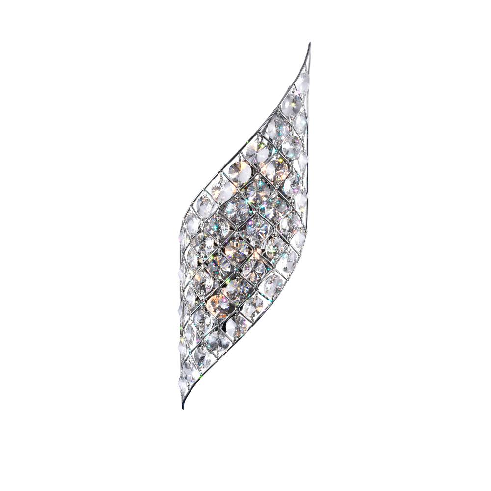 CWI Lighting 5021W7B-R(C) Chique 4 Light Wall Sconce with Chrome finish