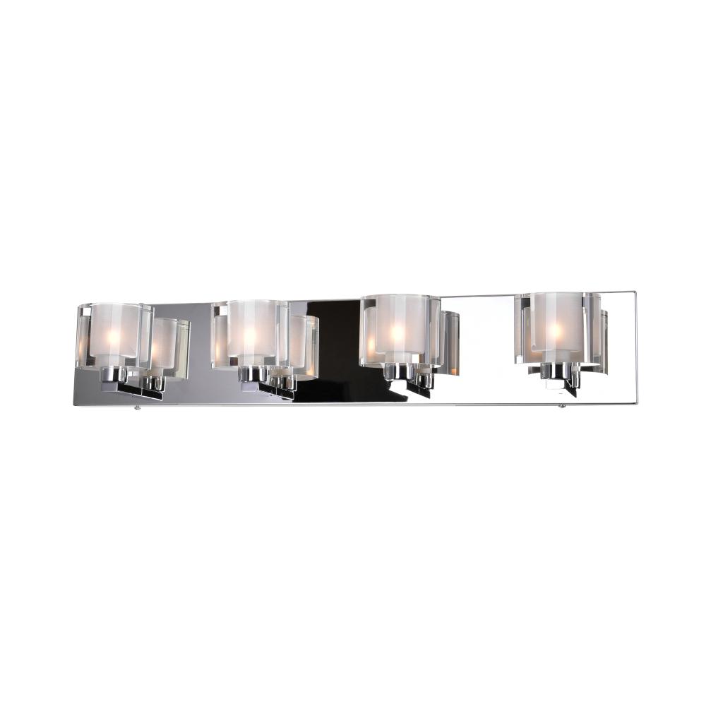 CWI Lighting 5540W25C-601 Tina 4 Light Wall Sconce with Chrome finish