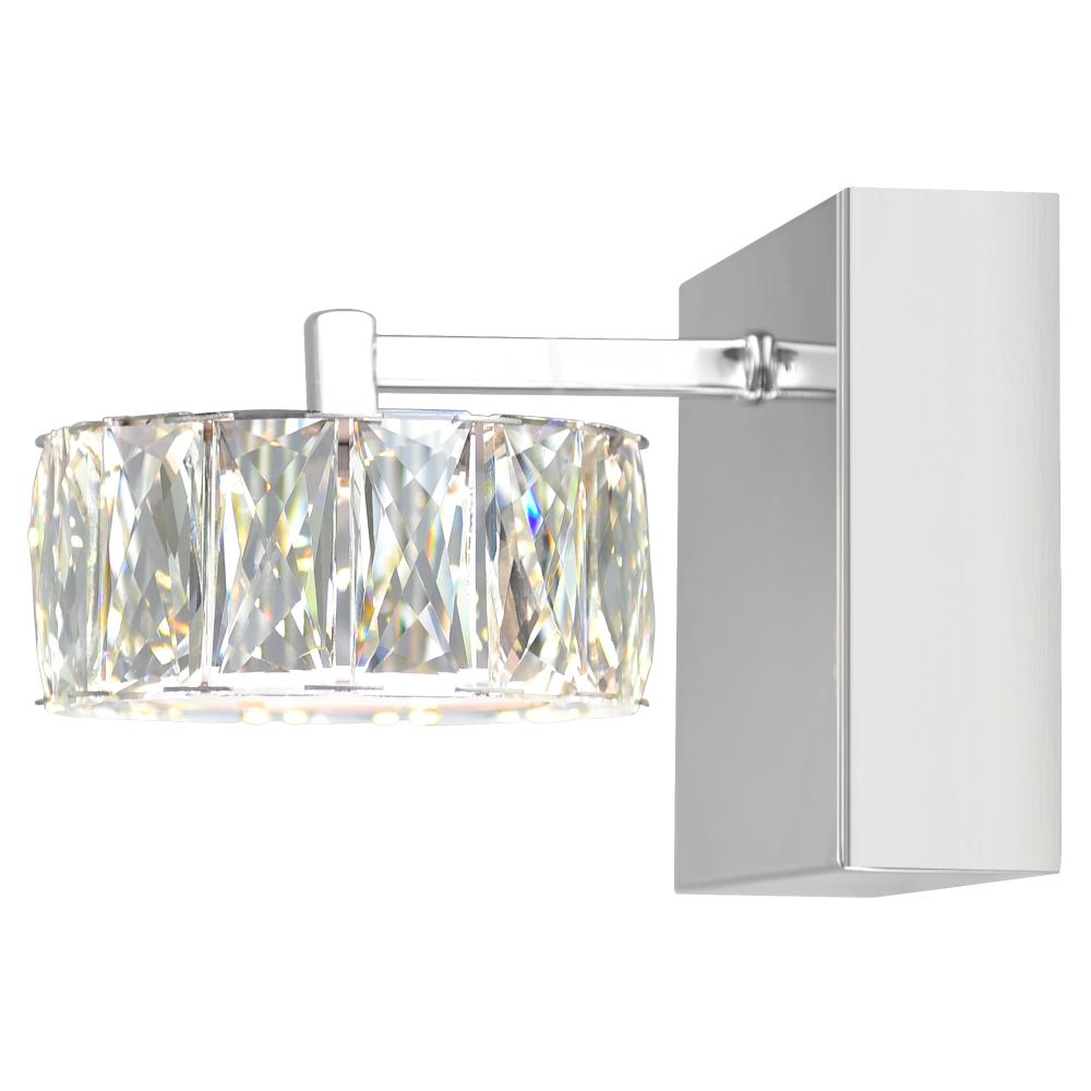 CWI Lighting 5625W5ST Milan LED Bathroom Sconce with Chrome finish