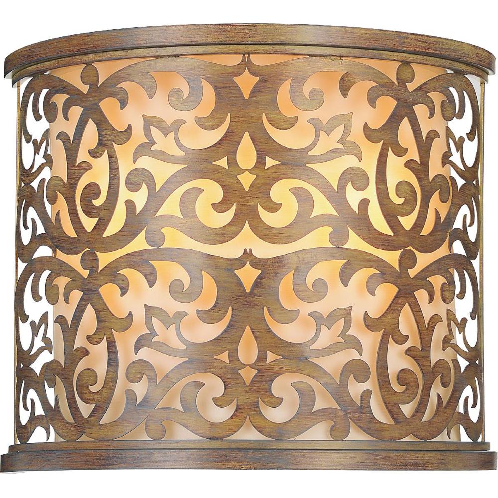 CWI Lighting 9807W13-2-116 Nicole 2 Light Wall Sconce with Brushed Chocolate finish