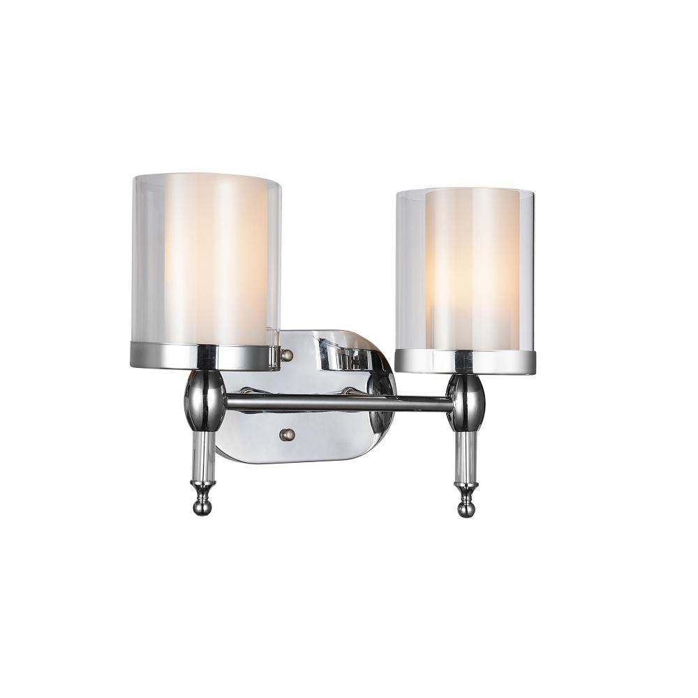 CWI Lighting 9851W14-2-601 Maybelle 2 Light Vanity Light with Chrome finish