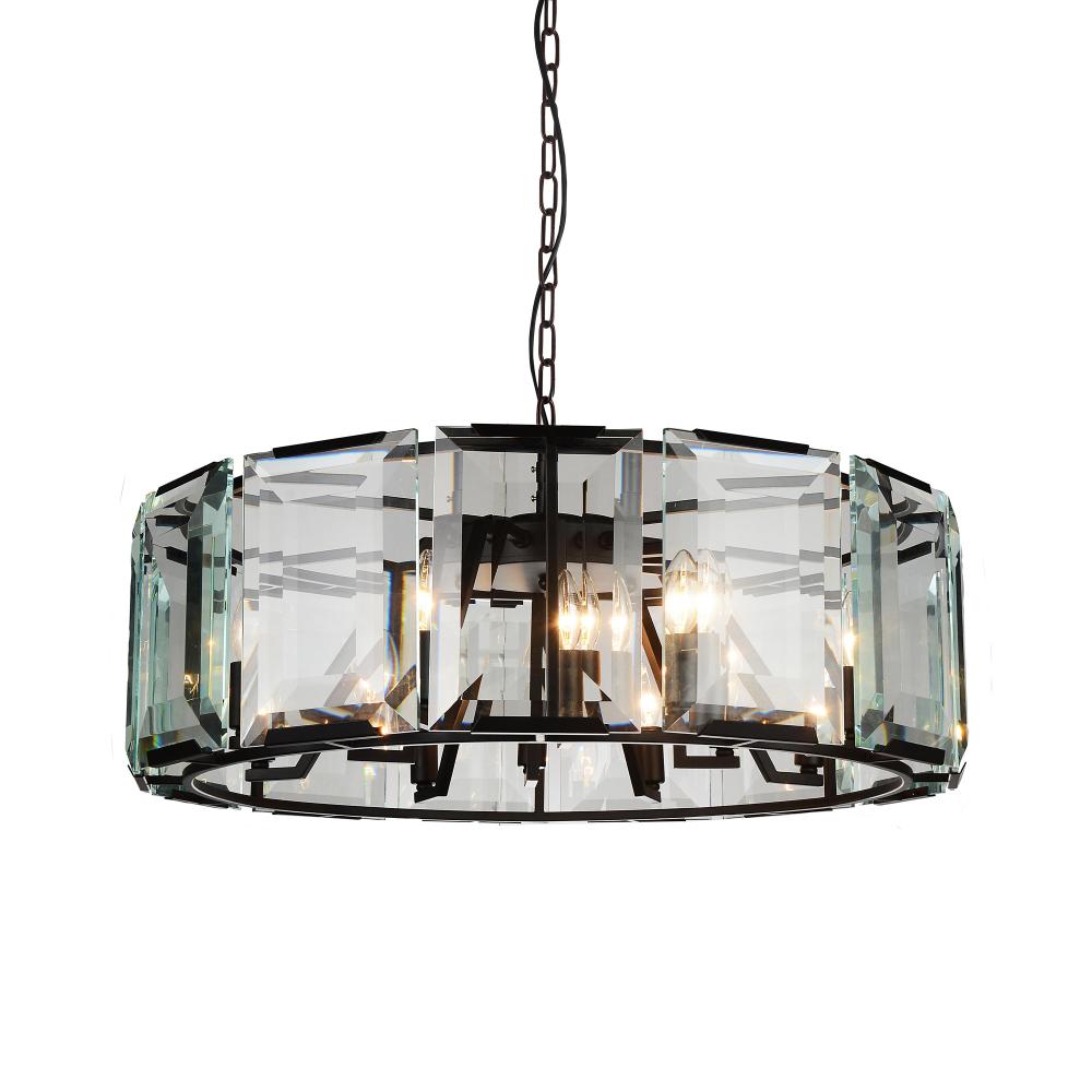 CWI Lighting 9860P43-18-101 Jacquet 18 Light Chandelier with Black finish