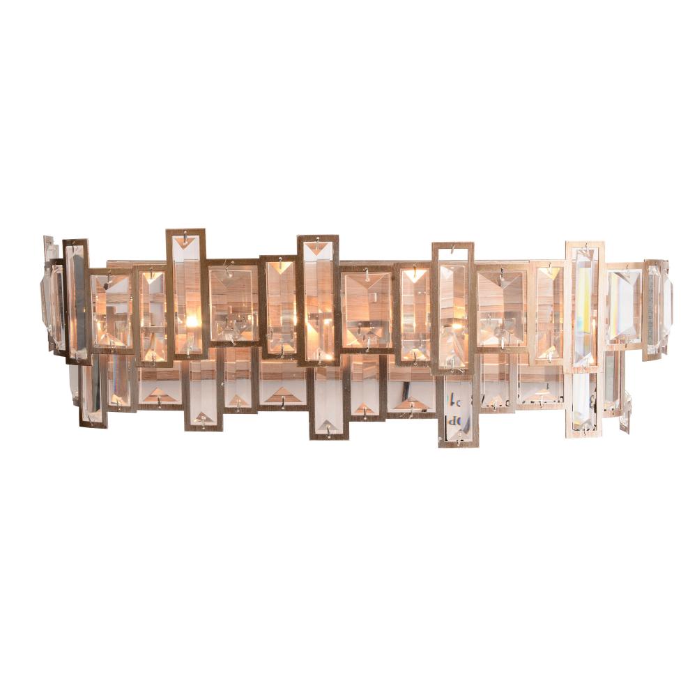 CWI Lighting 9903W24-4-193 Quida 4 Light Wall Sconce with Champagne finish