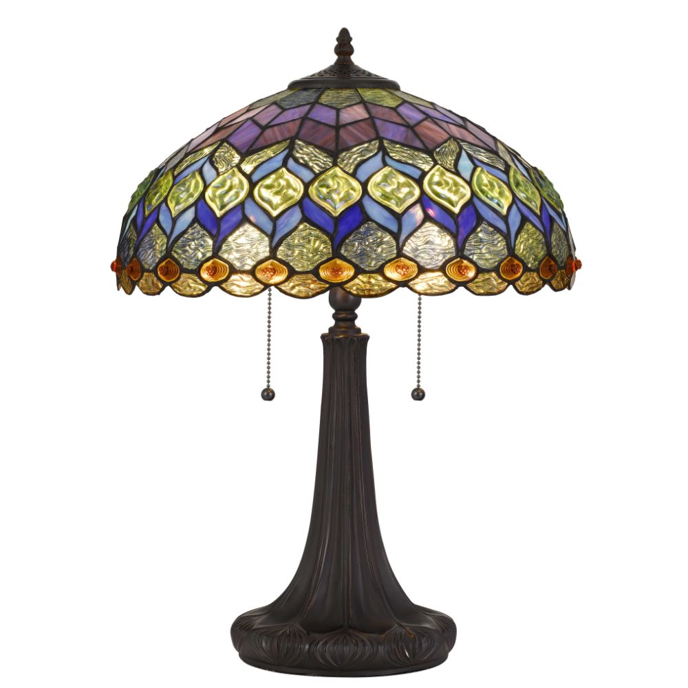 CAL Lighting BO-2901TB Tiffany Table Lamp