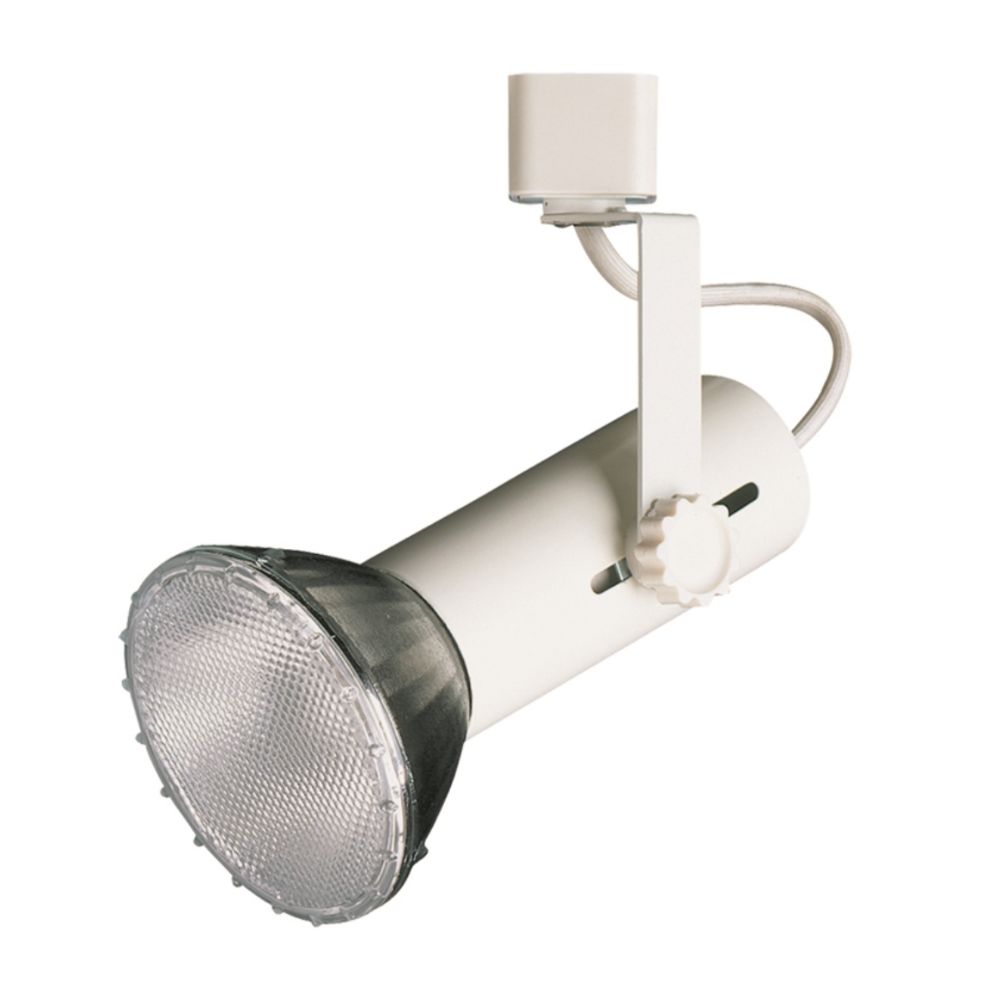 Cal Lighting HT-252-WH Frosted White 1 Light Adjustable Line Voltage Spot Light for HT Series Track Systems