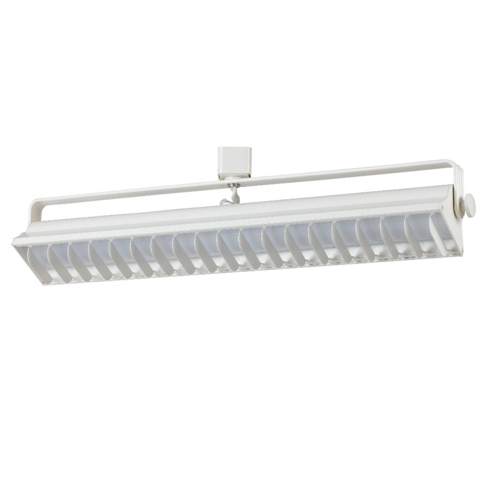 Cal Lighting Ht-633M-Wh Ac 40W  4000K  2640 Lumen  Dimmable Integrated Led Wall Wash Track Fixture