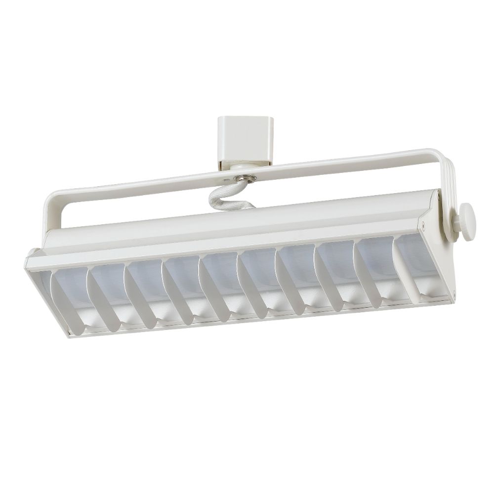 Cal Lighting Ht-633S-Wh Ac 20W  4000K  1320 Lumen  Dimmable Integrated Led Wall Wash Track Fixture