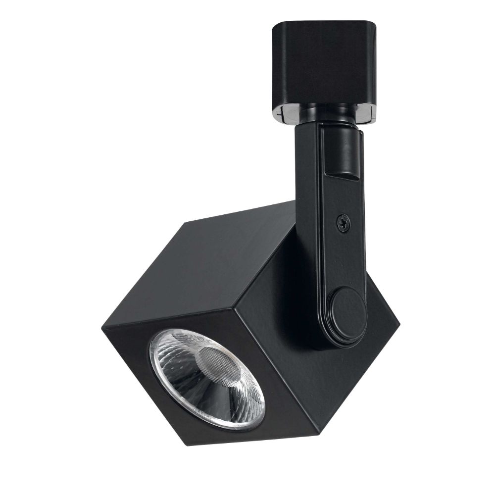 CAL Lighting HT-810-BK Dimmable Integrated Led12w, 700 Lumen, 90 Cri, 3000k, 3 Wire Track Fixture in Black