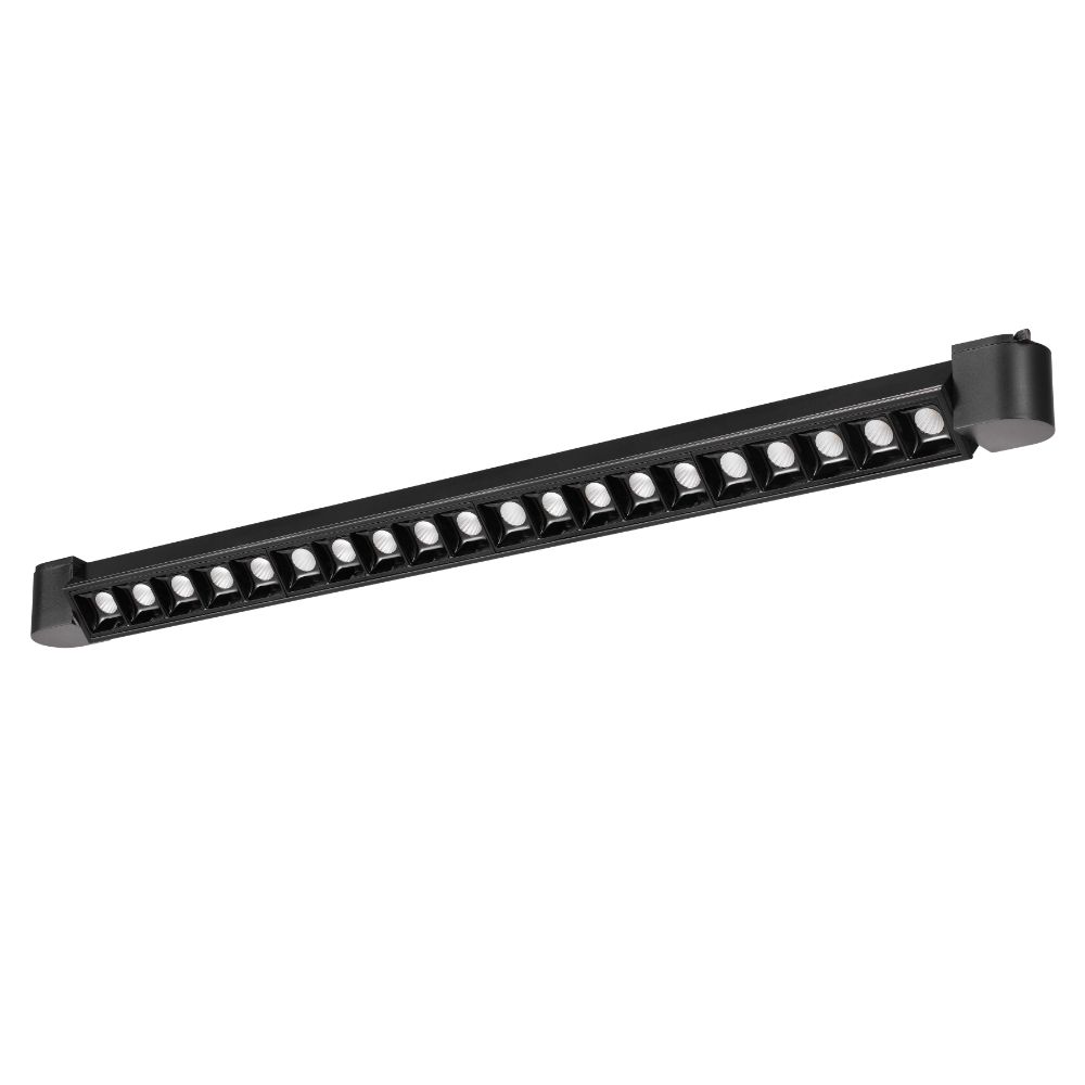 CAL Lighting HT-812M-BK Dimmable Integrated Led 60w,  3024 Lumen, 85 Cri, 3000k, 3 Wire Wall Wash Track Fixture in Black