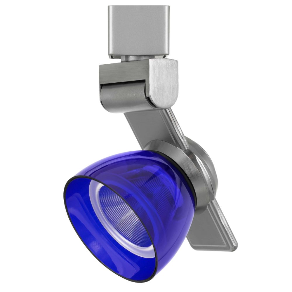 CAL Lighting HT-999BS-BLUCLR 12w Dimmable Integrated Led Track Fixture, 750 Lumen, 90 Cri