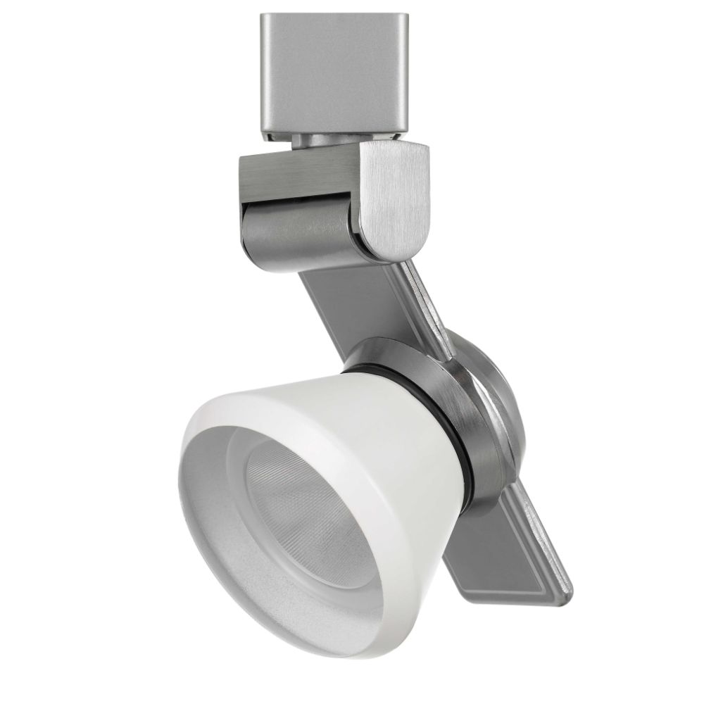 CAL Lighting HT-999BS-CONEWH 12w Dimmable Integrated Led Track Fixture, 750 Lumen, 90 Cri