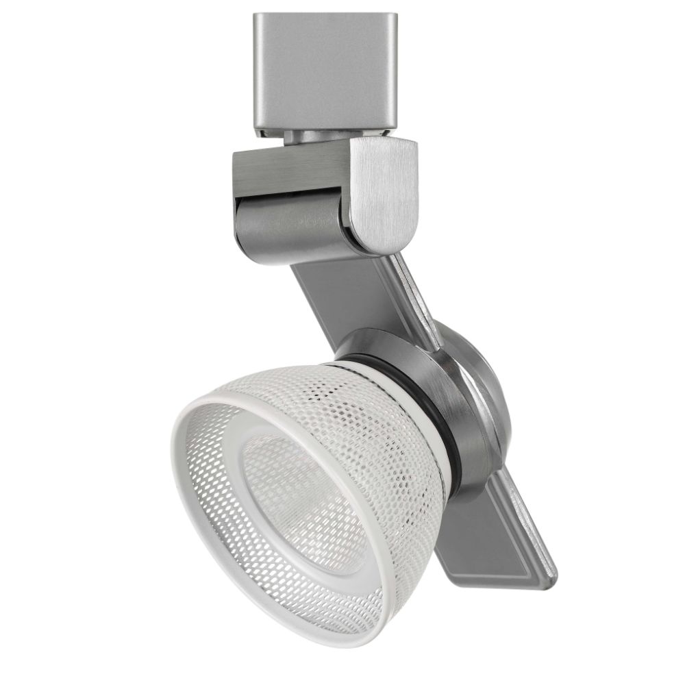 CAL Lighting HT-999BS-MESHWH 12w Dimmable Integrated Led Track Fixture, 750 Lumen, 90 Cri