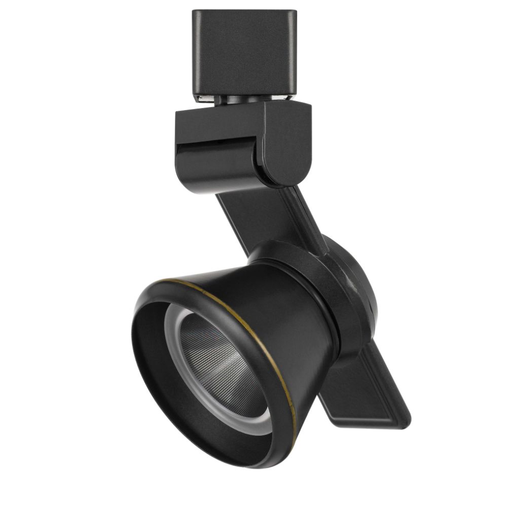 CAL Lighting HT-999DB-CONEDB 12w Dimmable Integrated Led Track Fixture, 750 Lumen, 90 Cri