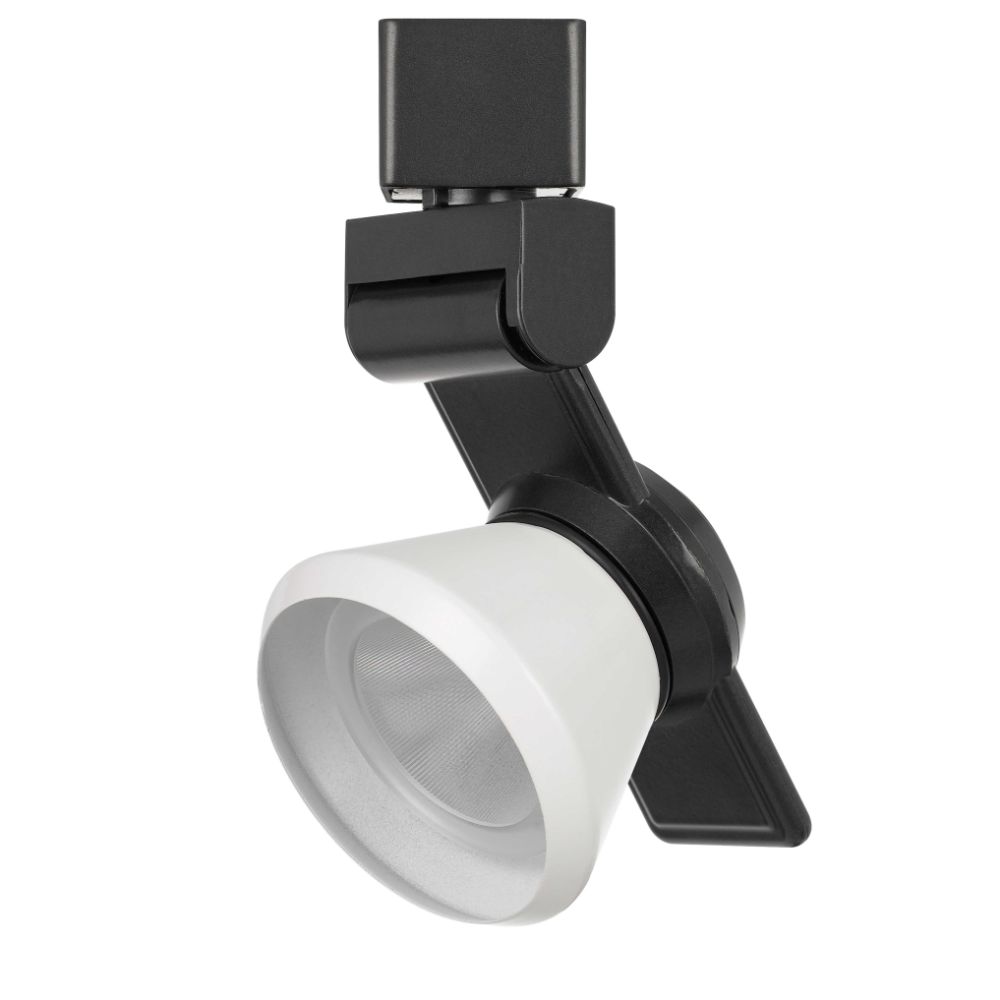 CAL Lighting HT-999DB-CONEWH 12w Dimmable Integrated Led Track Fixture, 750 Lumen, 90 Cri