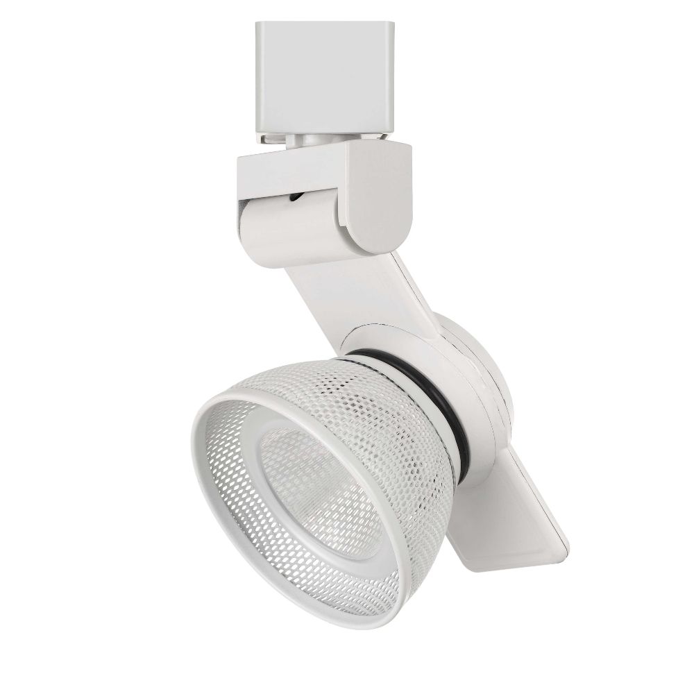 CAL Lighting HT-999WH-MESHWH 12w Dimmable Integrated Led Track Fixture, 750 Lumen, 90 Cri