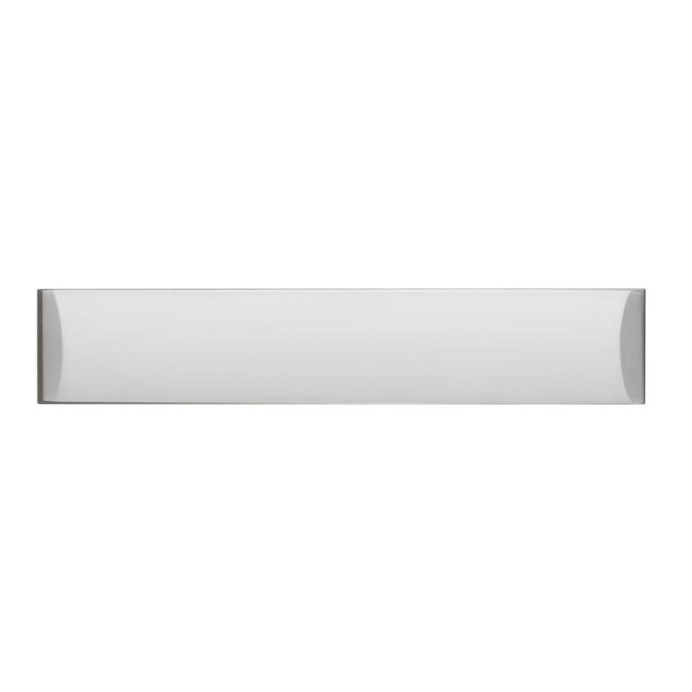 CAL Lighting LA-8603-M Integrated Led 26w, 1950 Lumen, 80 Cri Dimmable Vanity Light With Acrylic Diffuser in Brushed Steel