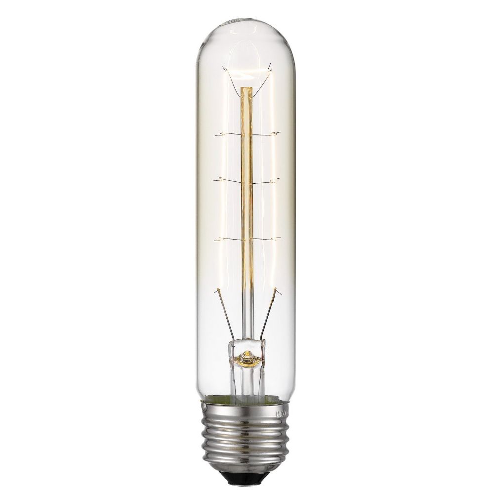 CAL Lighting LB-7163-60W T10, Edison Bulb, 60w, 23k
