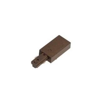 Cal Lighting HT-274-DB Dark Bronze Live End Connector for HT Track Systems