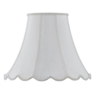 Cal Lighting SH-8105/12-WH White Bell Replacement Shade