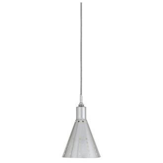 Cal Lighting UP-1011/6-BS Brushed Steel 1 Light Uni-Pack Pendant with Shade