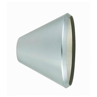 Cal Lighting HT-223-SHADE-BS Brushed Steel Solid Cone Shade for Par38 Lamps
