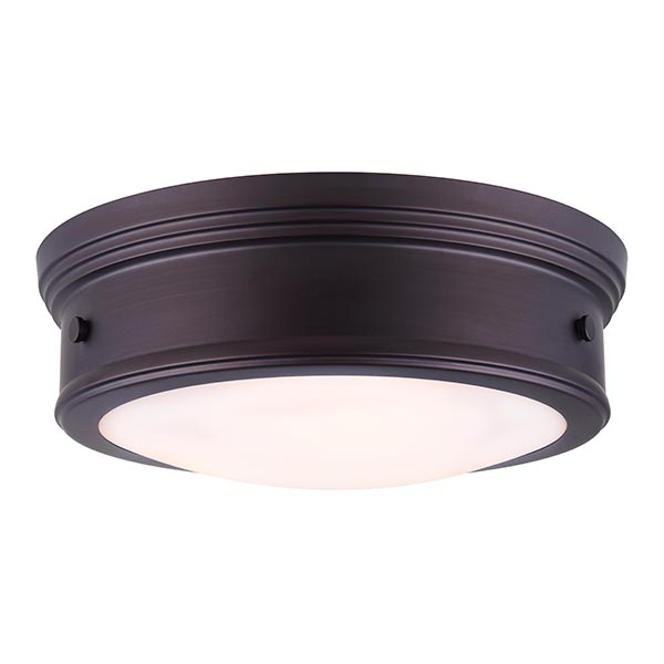 Canarm IFM624A13ORB Boku Flush Mount in Oil Rubbed Bronze