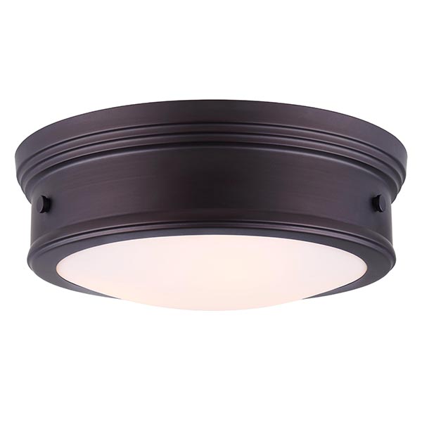Canarm IFM624A15ORB Boku Flush Mount in Oil Rubbed Bronze