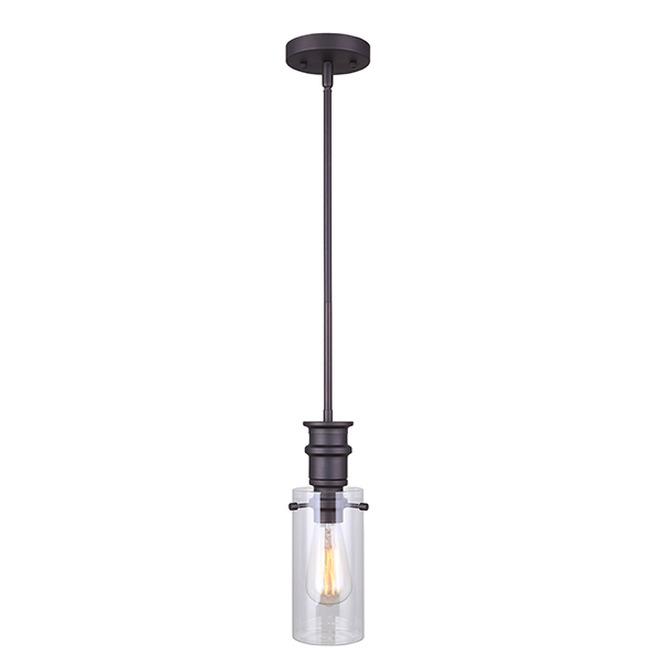 Canarm Ipl679a01orb Albany 2 Lt Pendant In Oil Rubbed Bronze