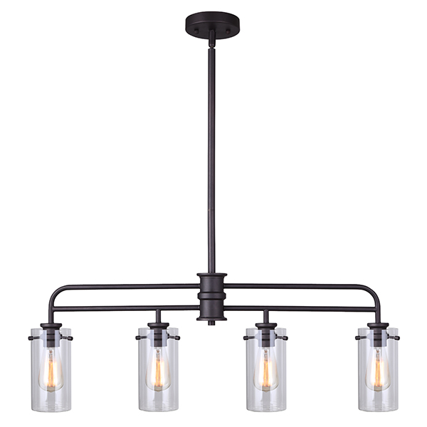 Canarm Ipl679a04orb Albany 4 Lt Pendant In Oil Rubbed Bronze