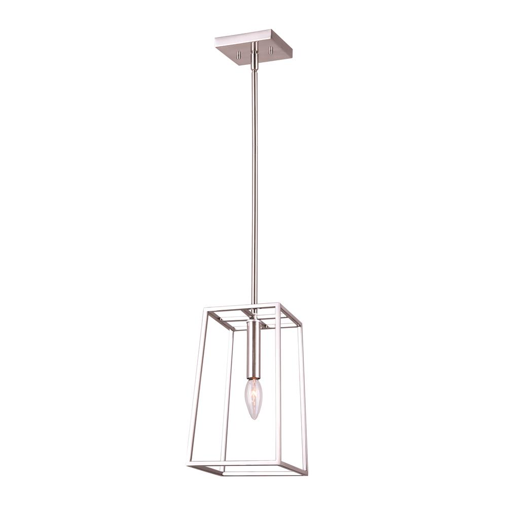 Canarm IPL763A01BN 1 Light Wexford, Pendant in Brushed Nickel