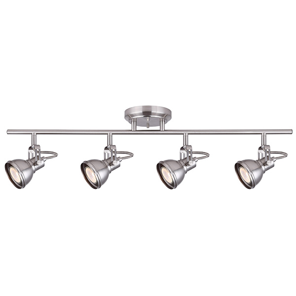 Canarm IT622A04BN10 Polo Track in Brushed Nickel