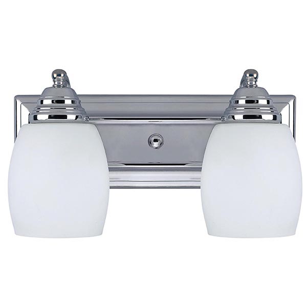 Canarm Ivl259a02ch Griffin 2 Lt Vanity In Ch - Chrome