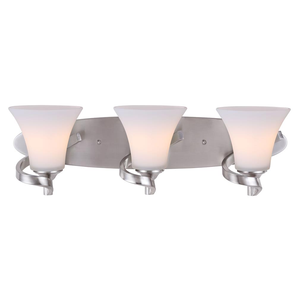 Canarm IVL587A03BN 3 Light Wall in BRUSHED NICKEL