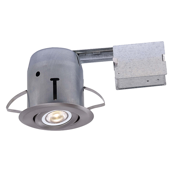 Canarm Rd43rg2bn-led Led Recessed In Brushed Nickel